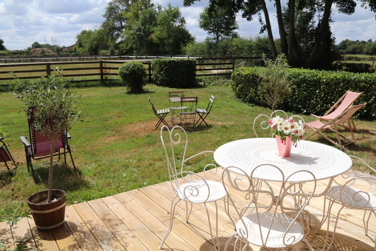 Bed and Breakfast Manoir Du Taillis Heugon Экстерьер фото